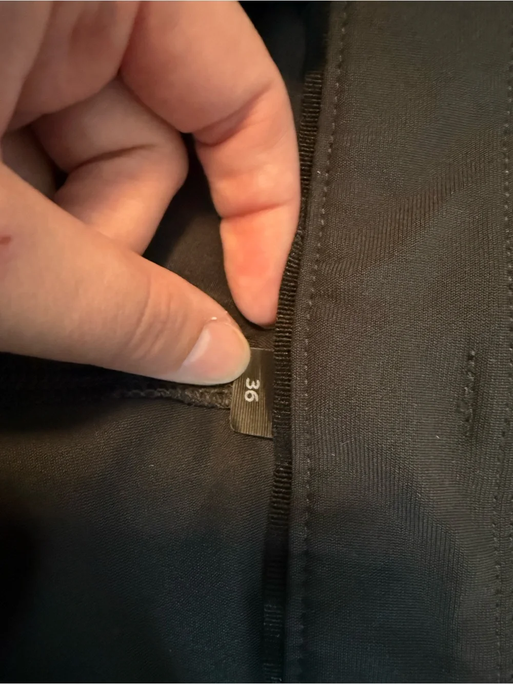 lululemon athletica Men's Black Stretch Performance Pants